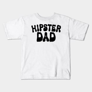 Hipster dad funny typo vintage Kids T-Shirt